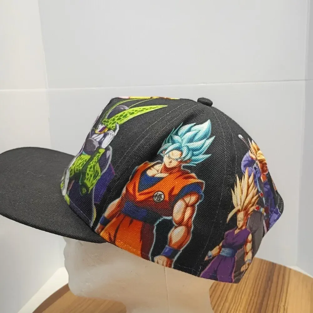 Dragon Ball Fighter Z FighterZ Super Men's Snapback Hat Cap Full Color